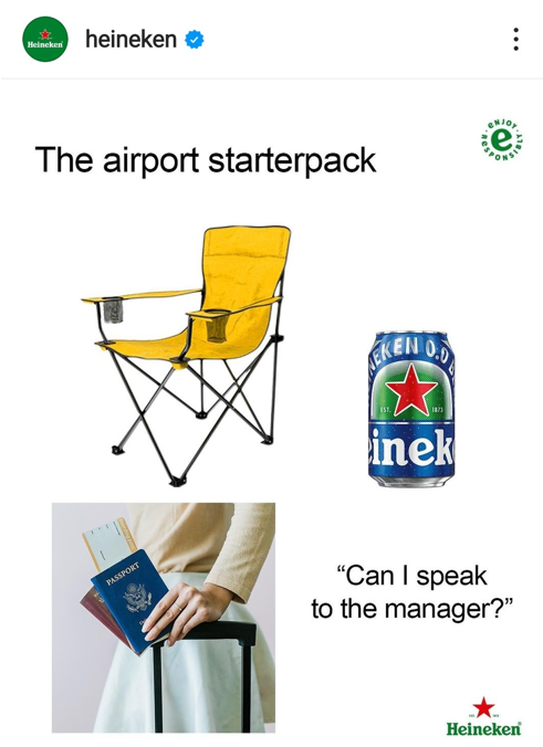 Heineken con la huelga de los aeropuertos