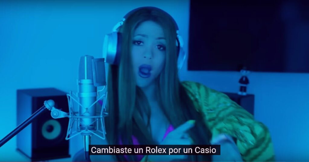 Un bombazo (llamado sesión 53) de la cantante con Bizarrap, que contiene una letra con menciones a Rolex, Ferrari, Twingo (Renault) y Casio. 