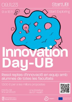 innovation day start UB poster de este año 2023