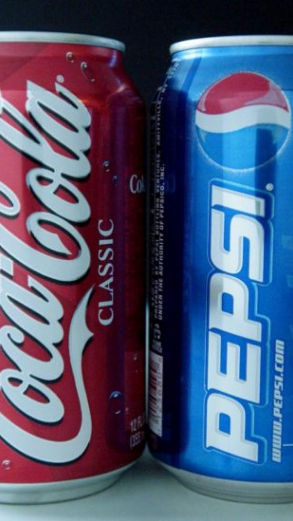 la batalla entre Pepsi y Coca-cola. Un maravilloso ejemplo de publicidad